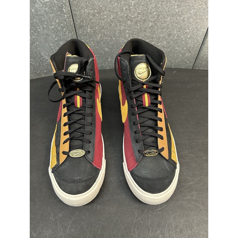 NIB Nike Blazer Mid '77 QS Dorothy Gaters Women's Sz 10 Black Red Gold